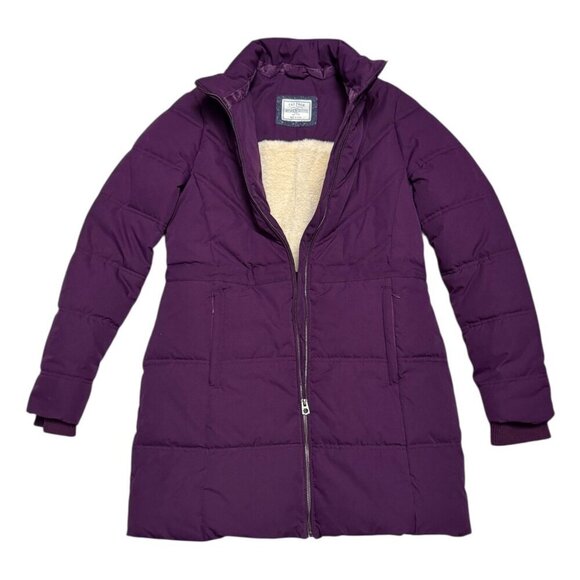 FAT FACE Designer Fleece Lined RECYCLED POLYESTER FILL Parka Coat Womens XS - Picture 1 of 8